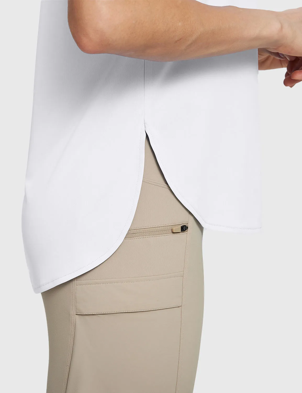 Crew Neck UPF 50  Short Sleeve Tee