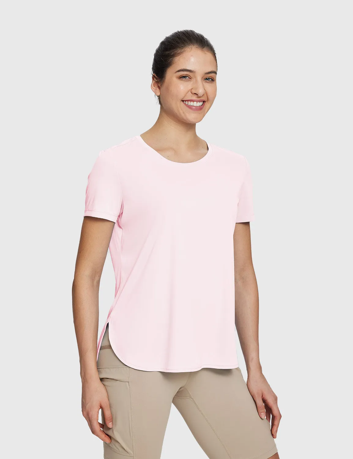 Crew Neck UPF 50  Short Sleeve Tee