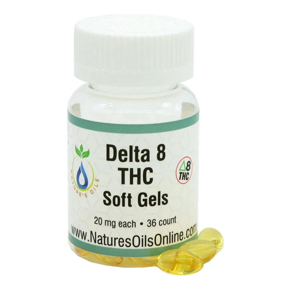 Delta-8 THC Soft Gels 36-count