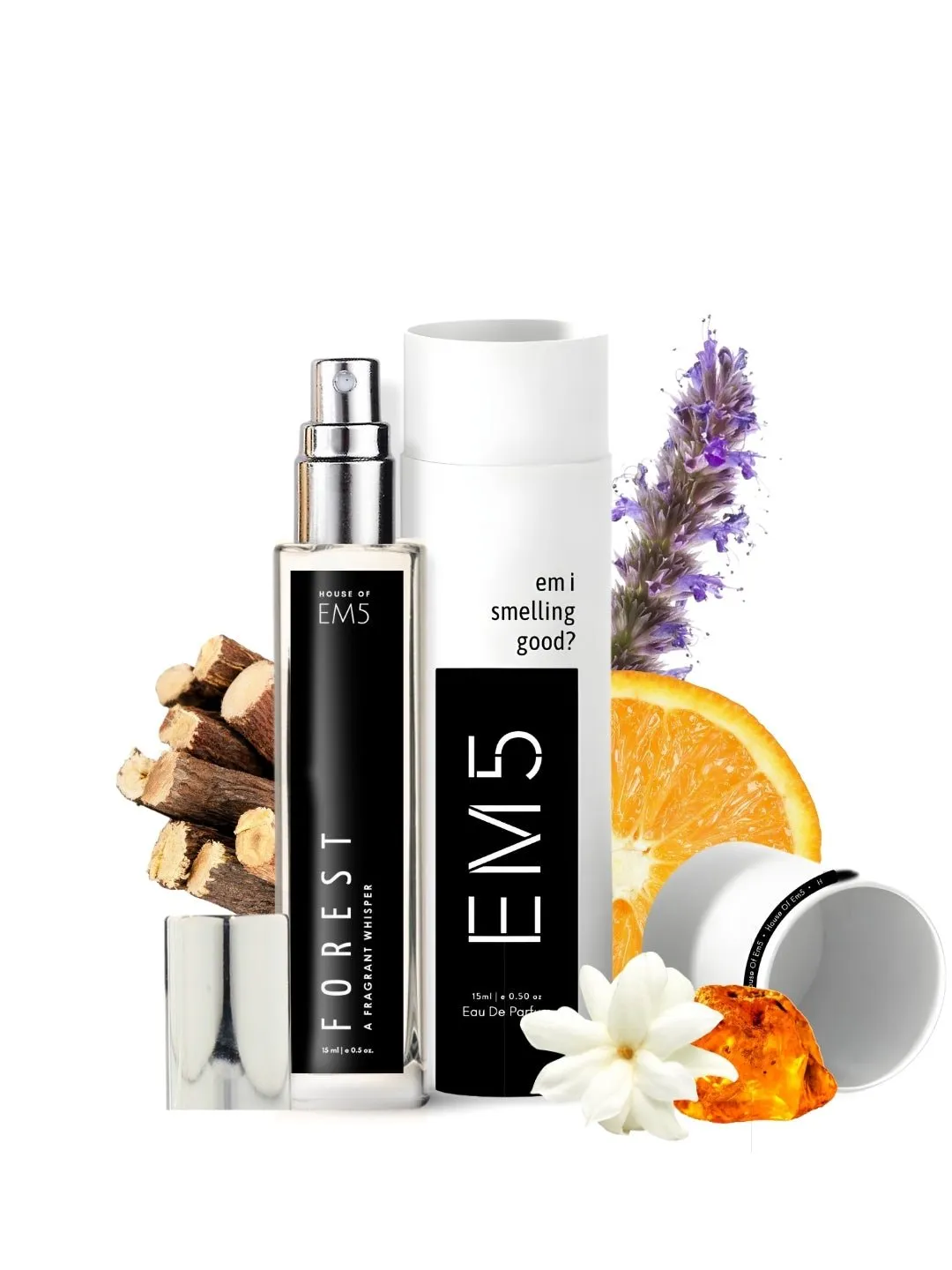 EM5™ Forest Perfume for Women | Warm Spicy Vanilla Aromatic Fragrance | Eau de Parfum Spray | Luxury Gift for Her | Variants Available: 50 ml Spray / 15 ml Spray