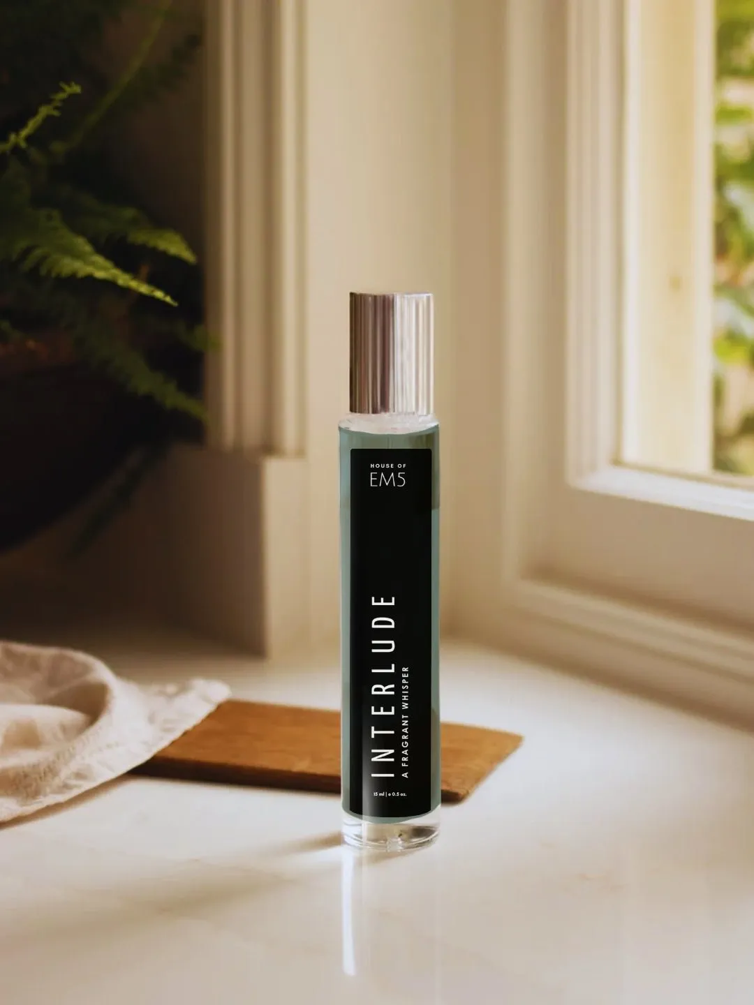 EM5™ Interlude Perfume for Men | Amber Smoky Woody Fragrance Accords | Luxury Gift for Him | Variants Available: 50 ml Spray / 15 ml Spray