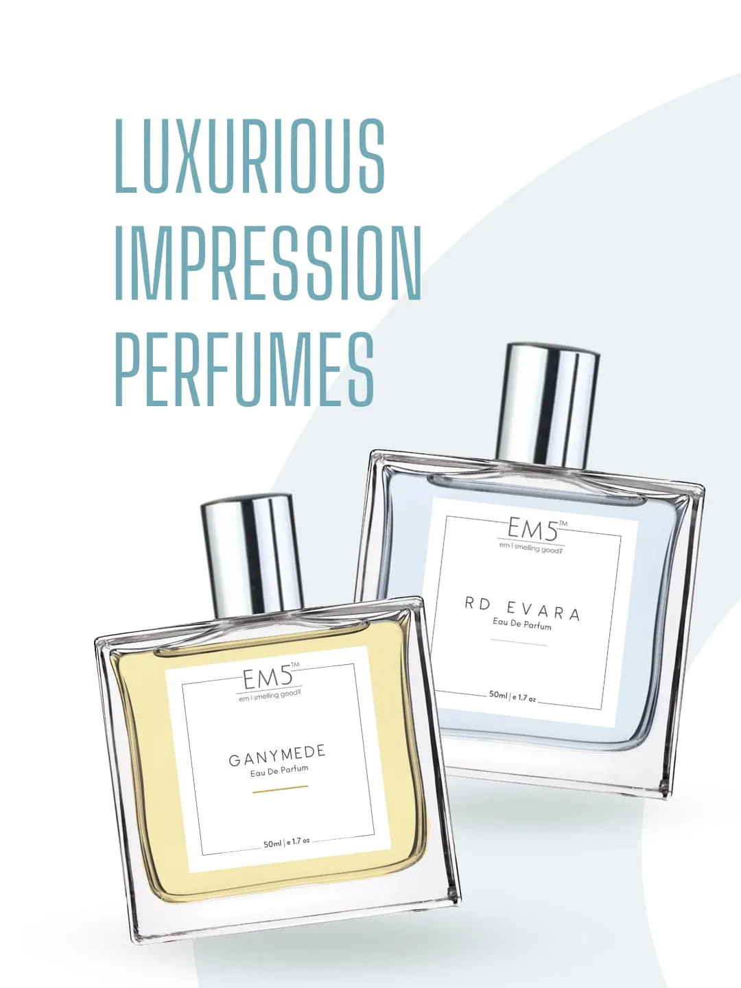 EM5™ Interlude Perfume for Men | Amber Smoky Woody Fragrance Accords | Luxury Gift for Him | Variants Available: 50 ml Spray / 15 ml Spray