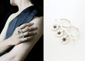 Exquisite, chic, two finger ring
