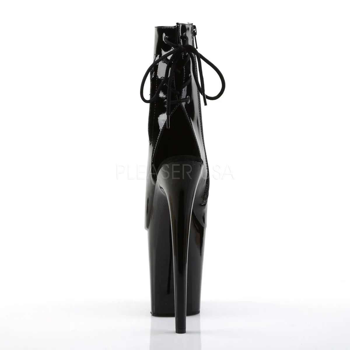 FLAMINGO-1018  Black Patent/Black