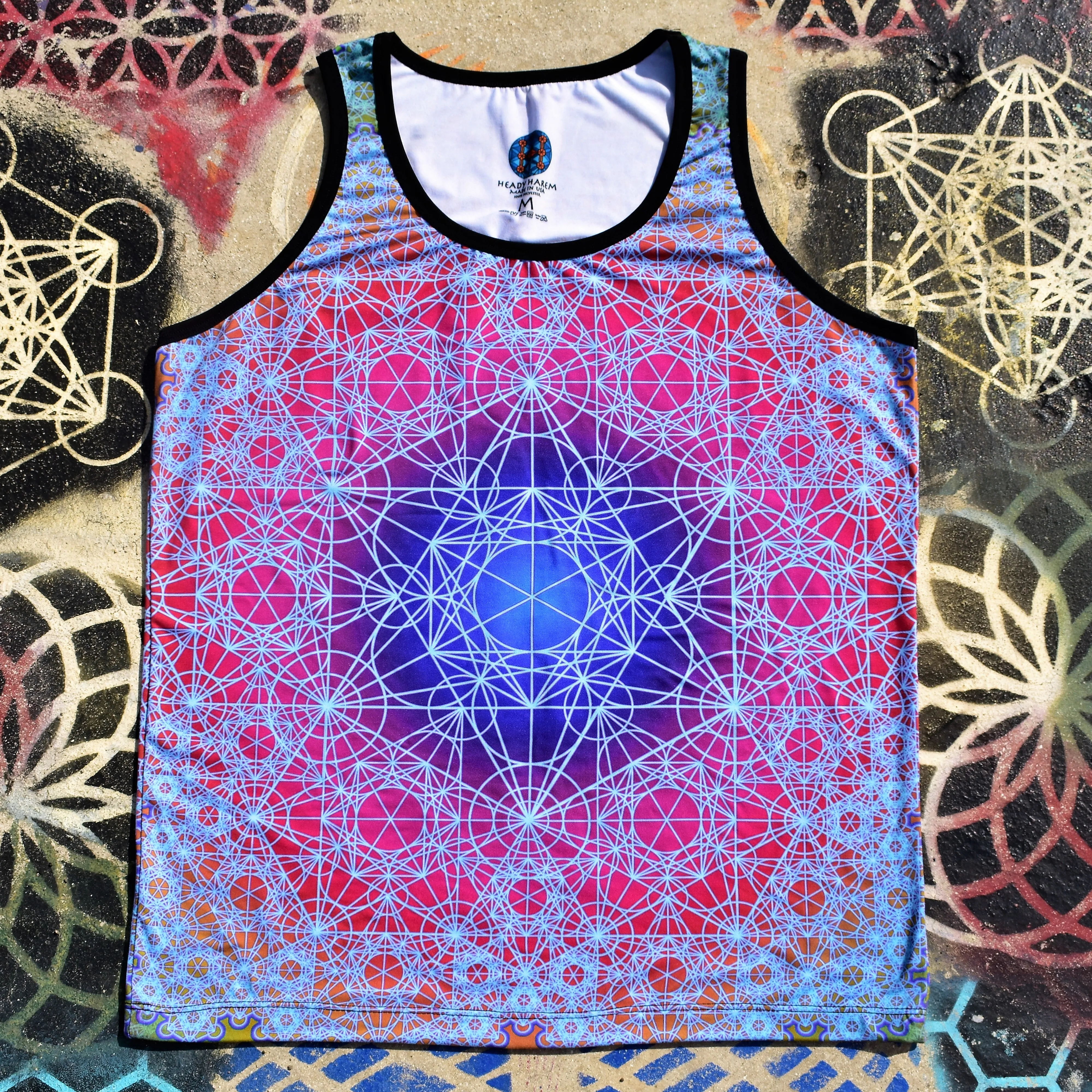 Fractal Metatron Tank Top