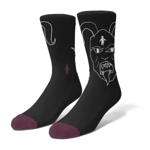 Girl Breezy Breana Geering Socks Black