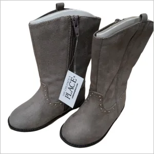 GIRLS TOP US BRAND DIAMANTE SUEDE BOOTS (style 7033) PACK OF 12