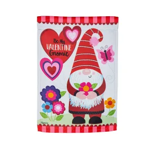 Gnome Valentine's Suede Garden Flag,14s11269