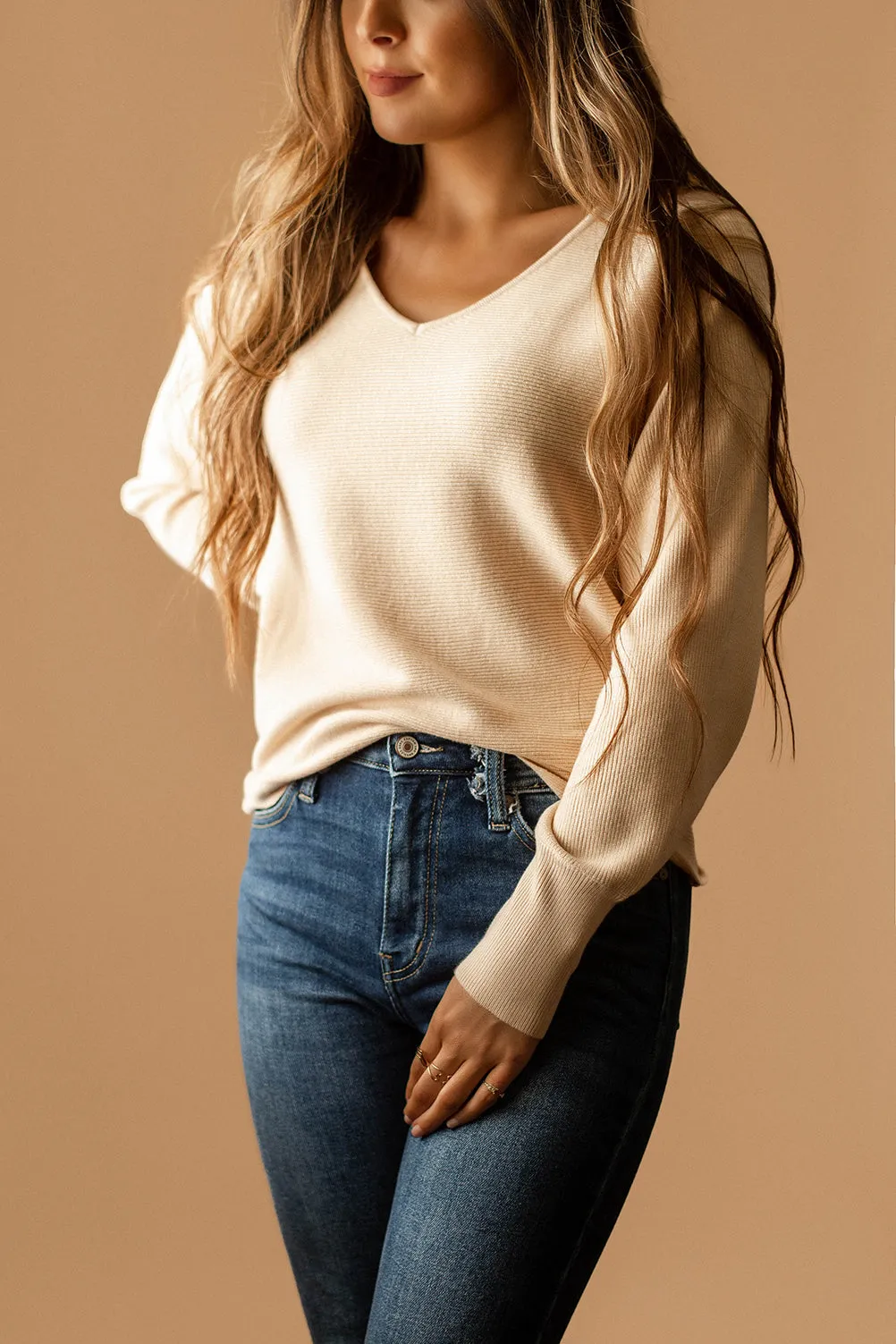 Heard About Us Ribbed Sweater (Vanilla Sugar) | FINAL SALE