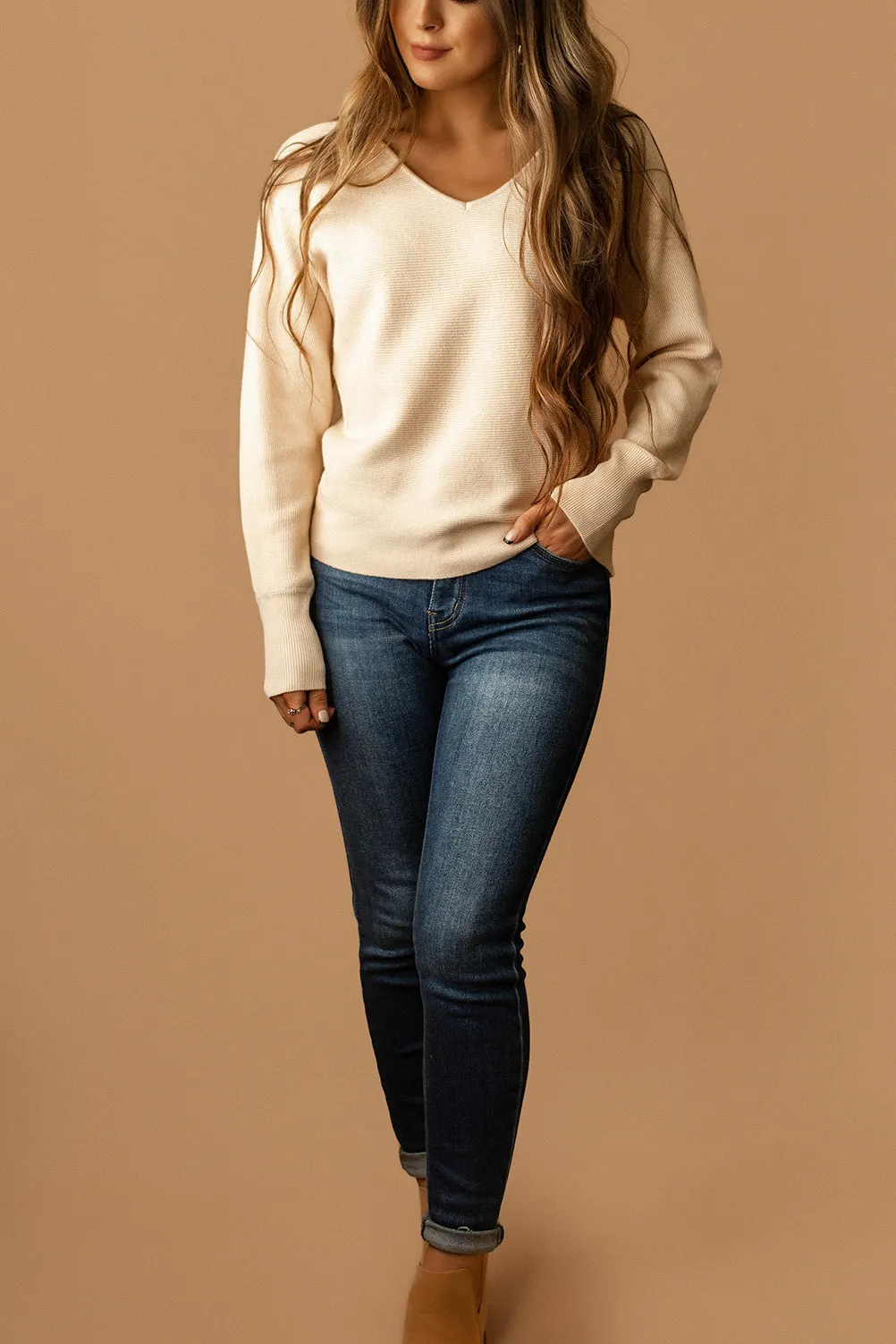 Heard About Us Ribbed Sweater (Vanilla Sugar) | FINAL SALE