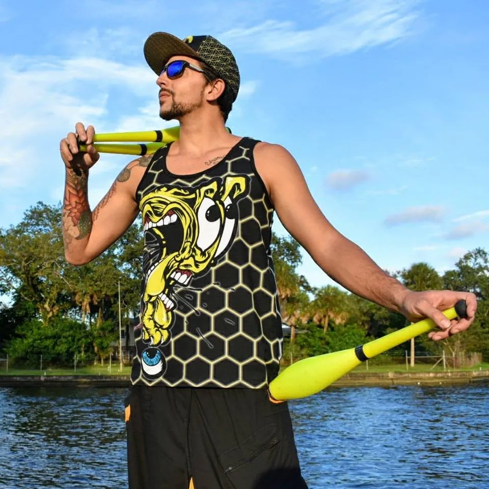 Honeyed Questioning Reality Tank Top