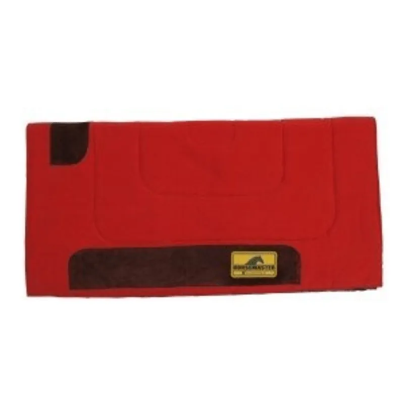 Horsemaster Felt Lined Canvas Saddle Pad
