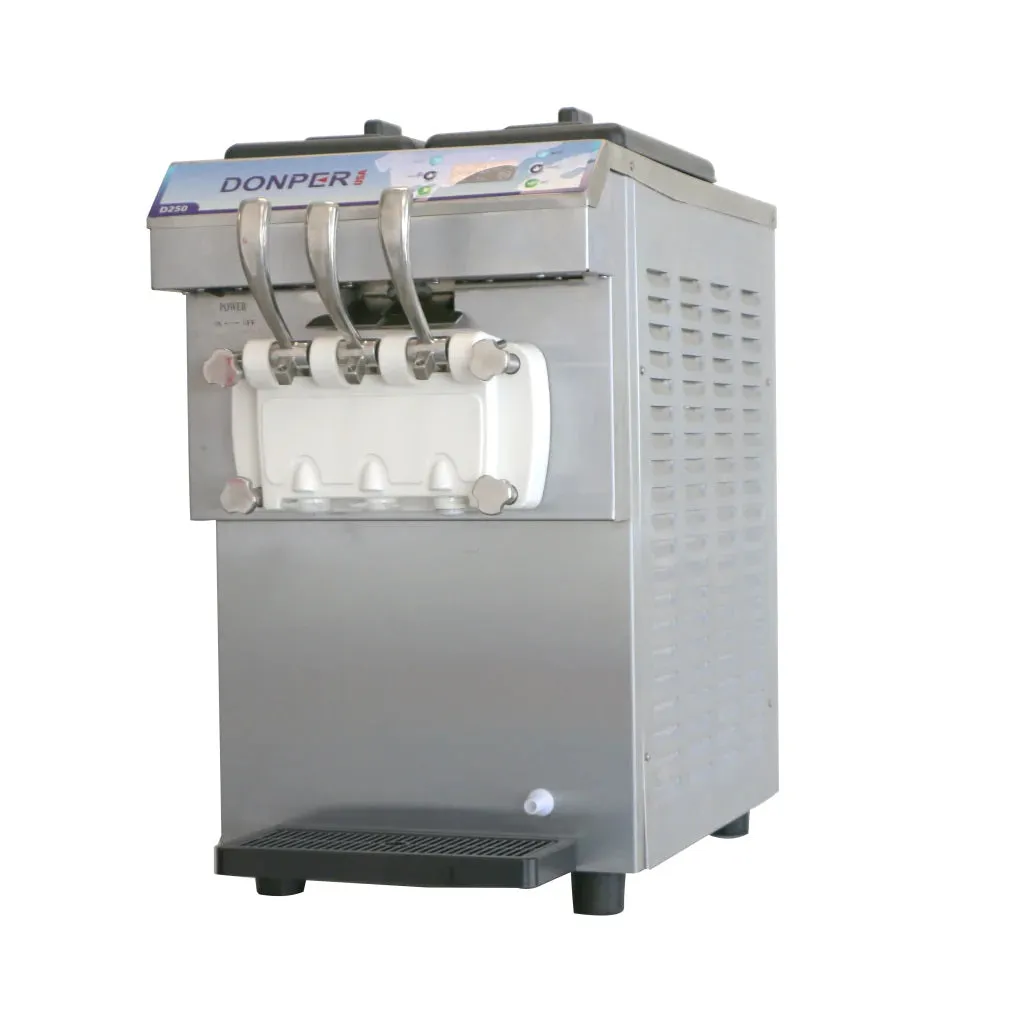 Ice Cream Machine – Donper USA D-250 with Bonus Value Bundle - It's Like Getting A Free Machine