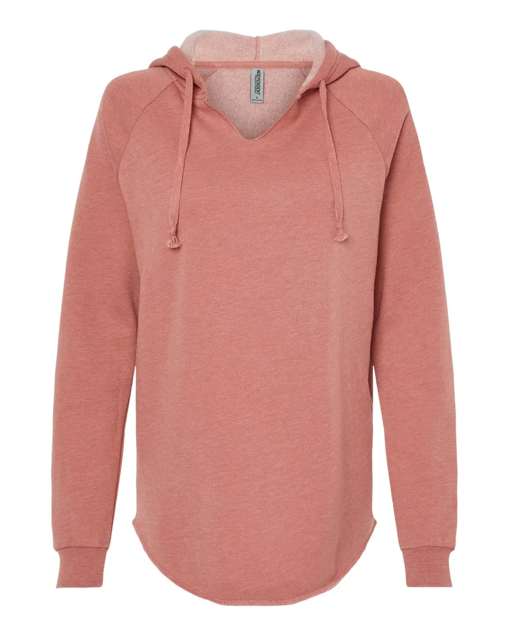 Independent Trading Co. - Women’s Lightweight California Wave Wash Hooded Sweatshirt