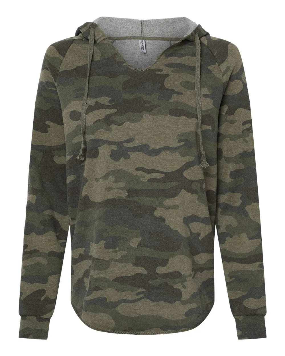 Independent Trading Co. - Women’s Lightweight California Wave Wash Hooded Sweatshirt