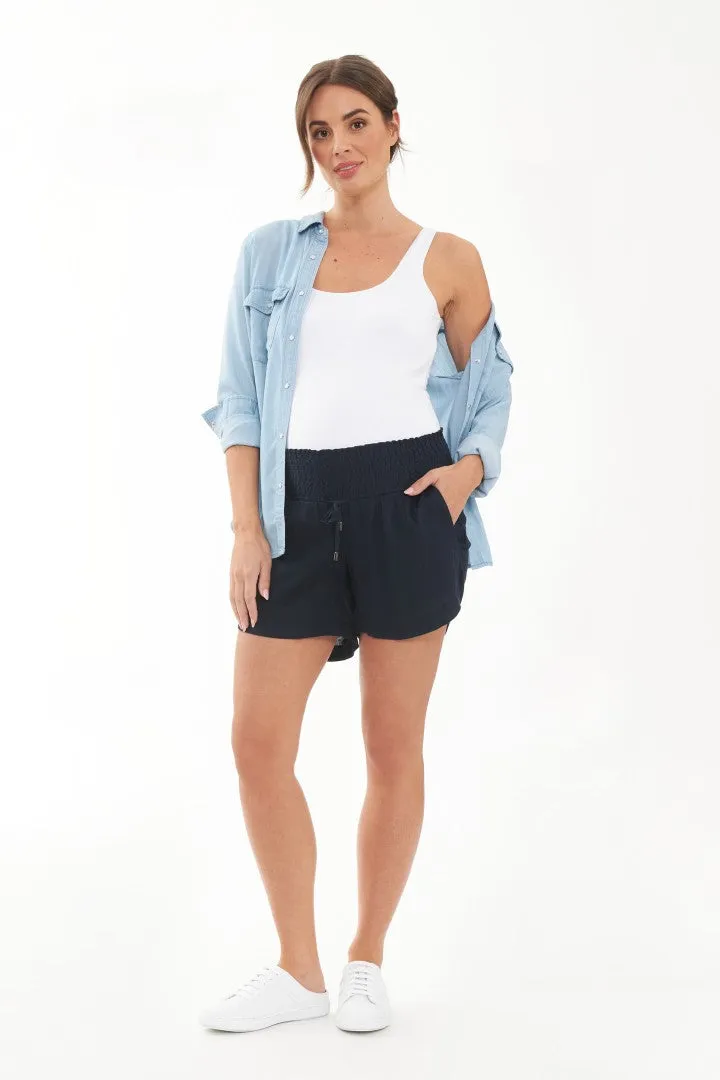 Indi Shirred Shorts