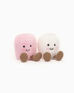 Jellycat Amuseable Pink and White Marshmallows