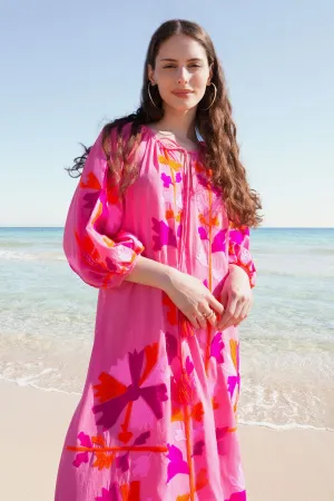 Joelle Maxi Tunic Fuchsia