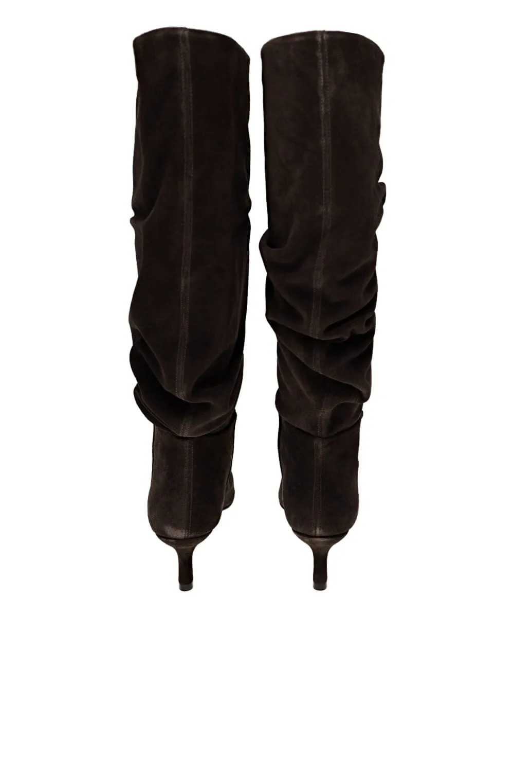 Jordi Cacao Slouchy Suede Boot