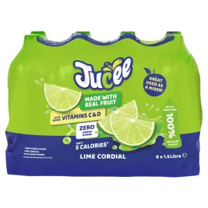 Jucee Lime Cordial Single 1.5 Ltr