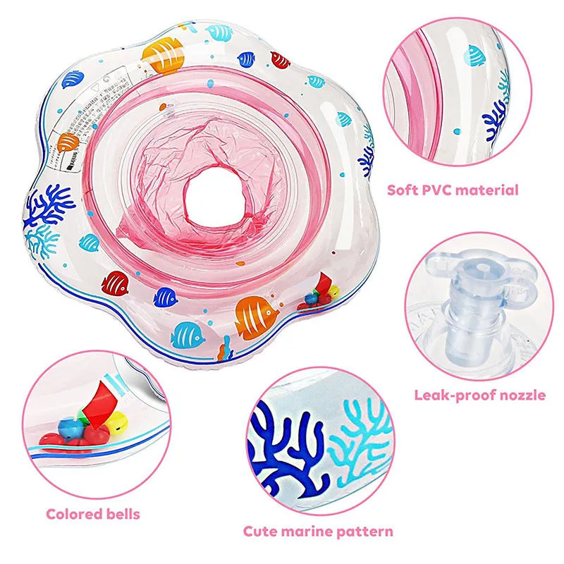 Kids Baby Durable & Safe Inflatable Float Swimming Pool Ring