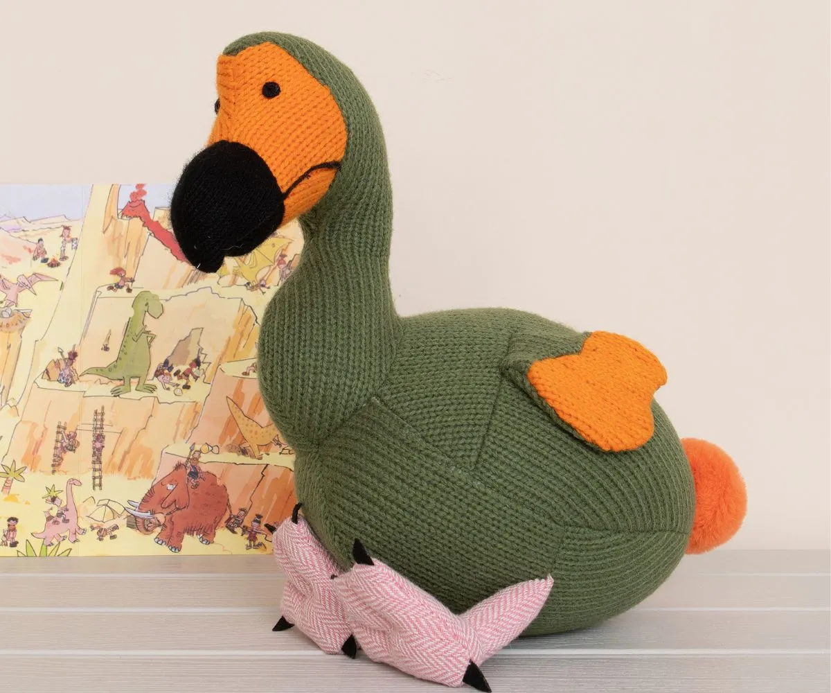Knitted Moss Green Dodo Large