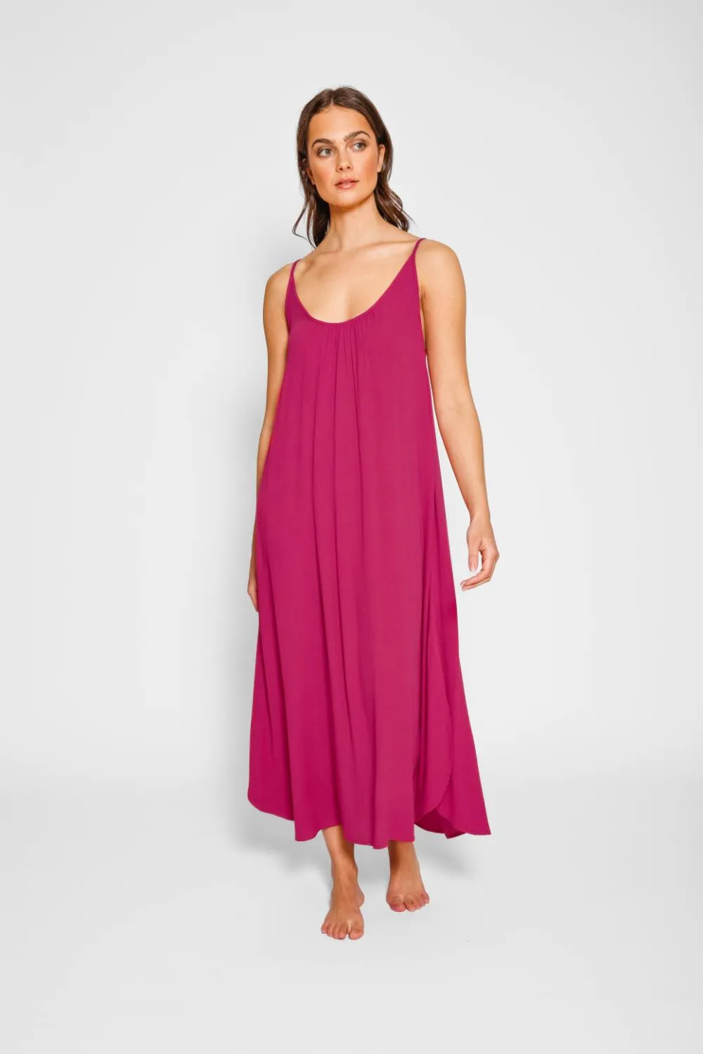 Koy Miami Midi Side Slit Dress
