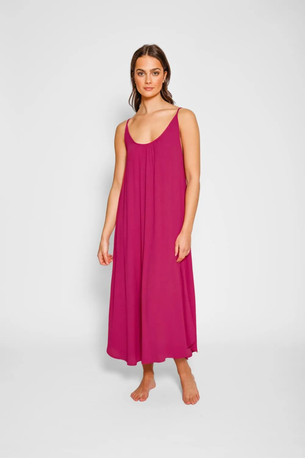 Koy Miami Midi Side Slit Dress