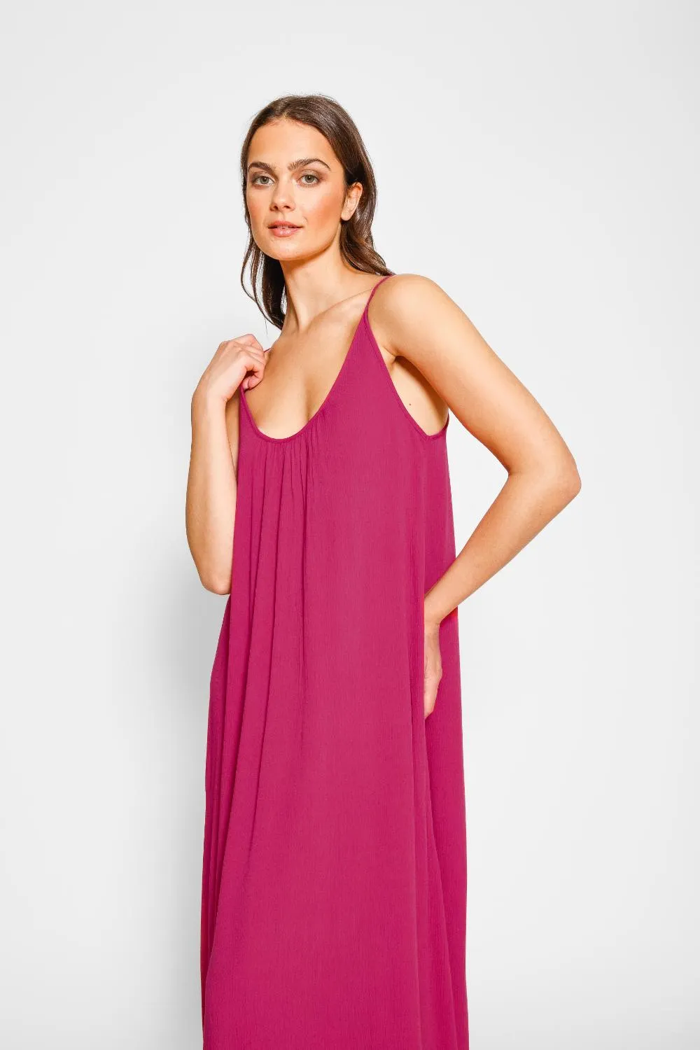 Koy Miami Midi Side Slit Dress