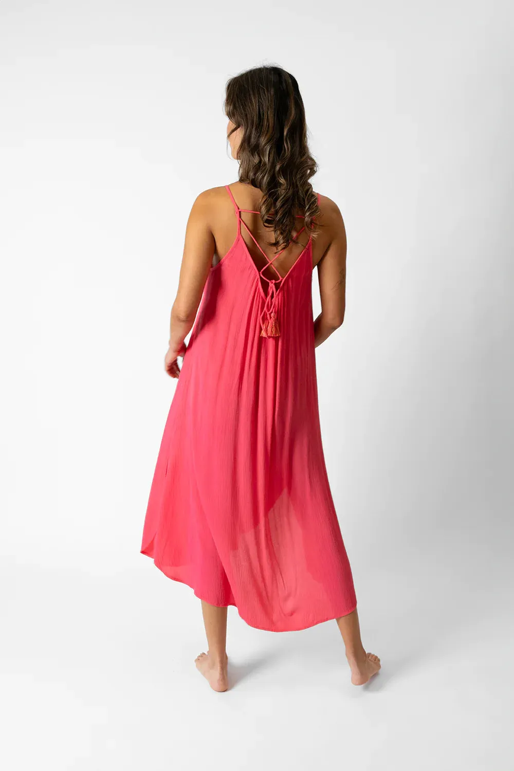 Koy Miami Midi Side Slit Dress
