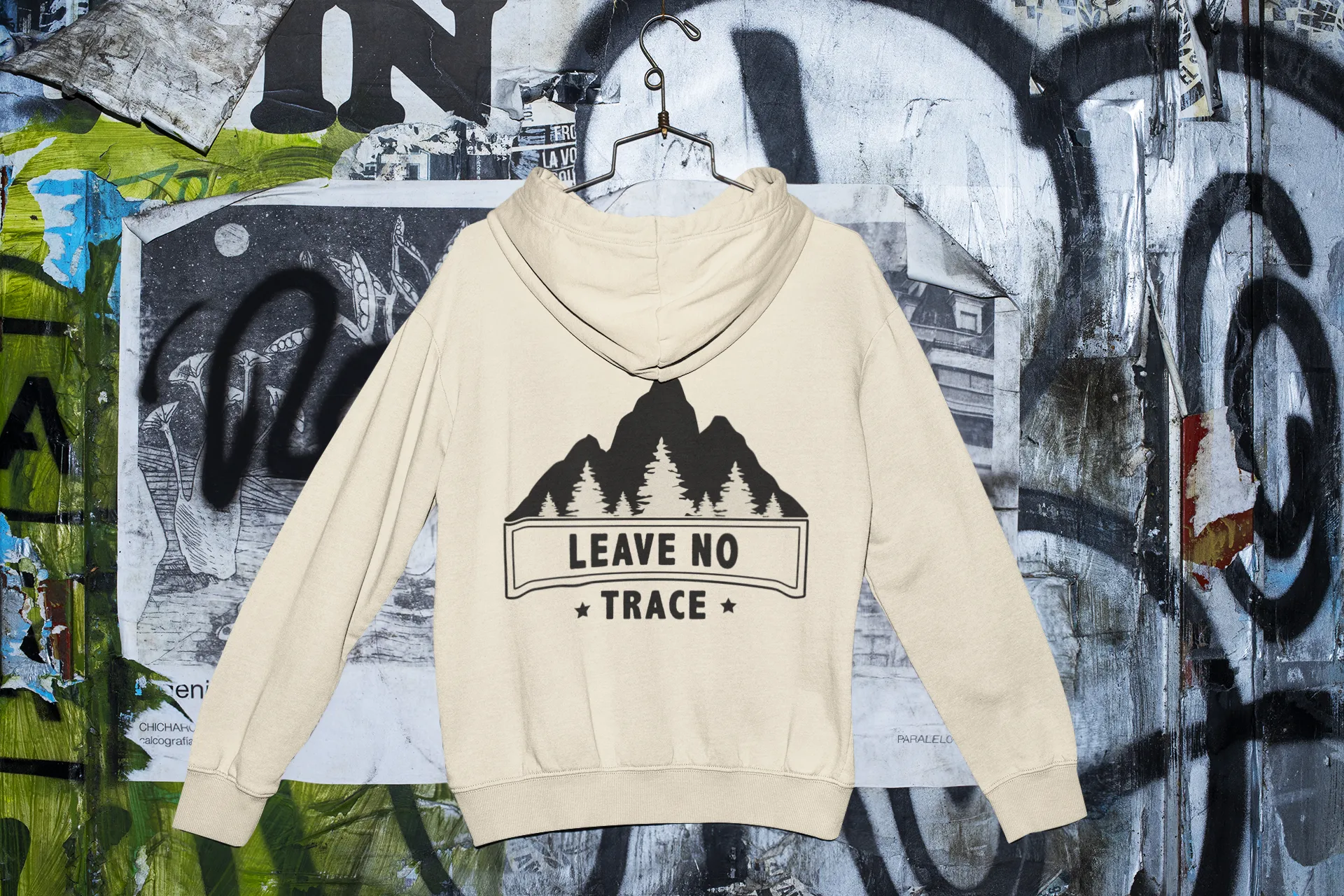 LEAVE NO TRACE SOFT STYLE HOODIE