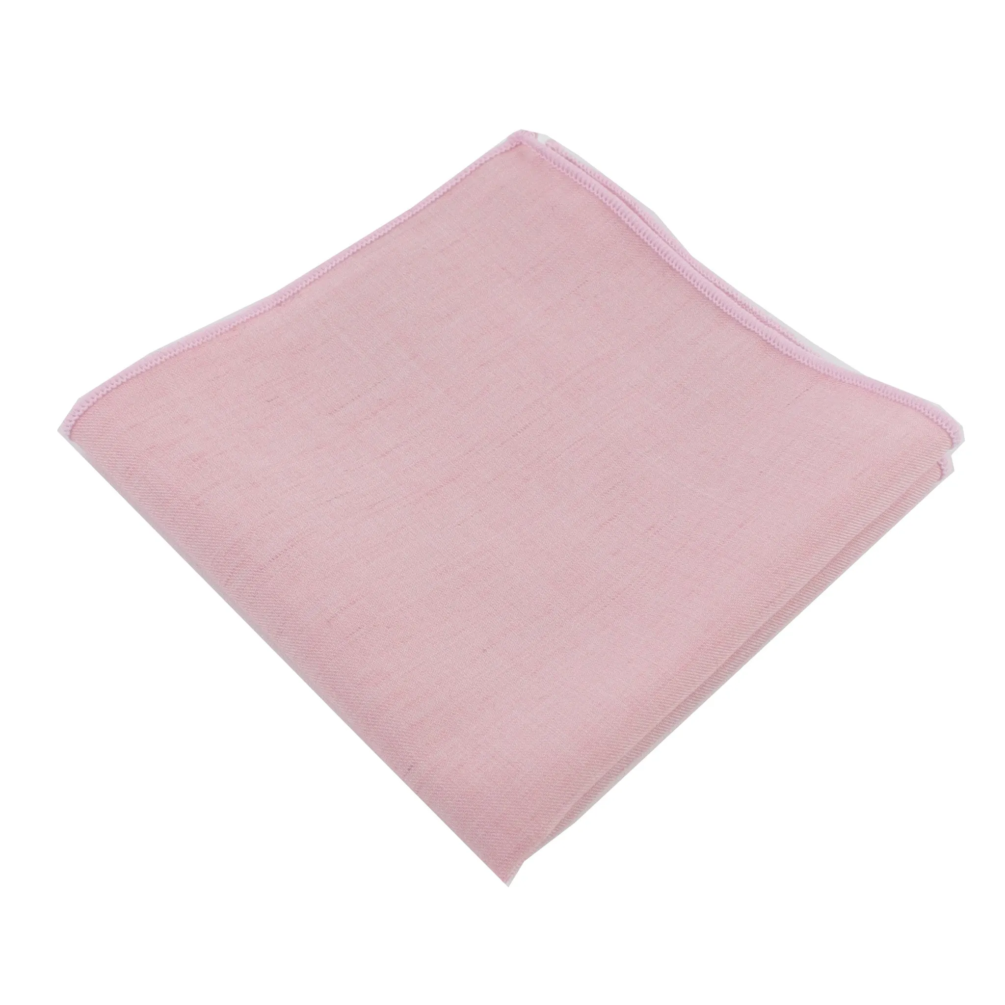 Lightweight Blush Pocket Square