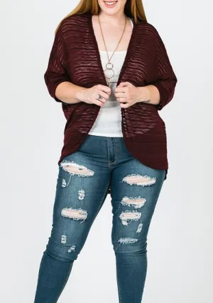 Lightweight Cardigan Sizes 1X-3X