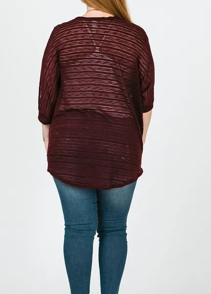 Lightweight Cardigan Sizes 1X-3X