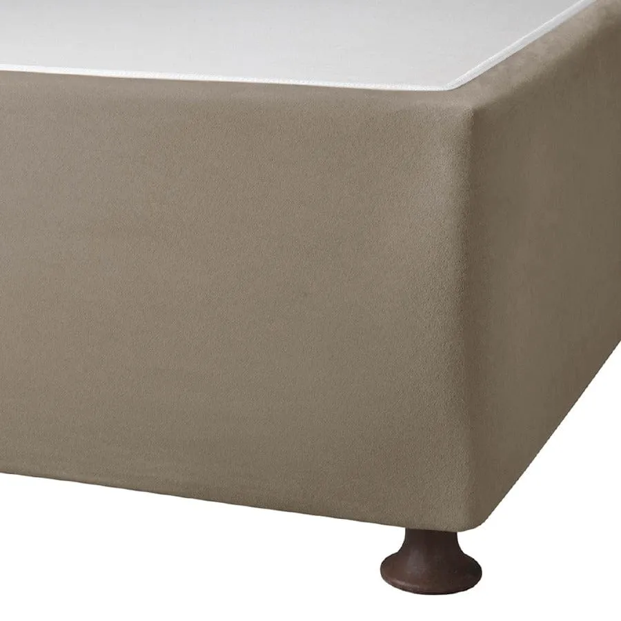 Linen Language Faux Suede Basewrap Chocolate
