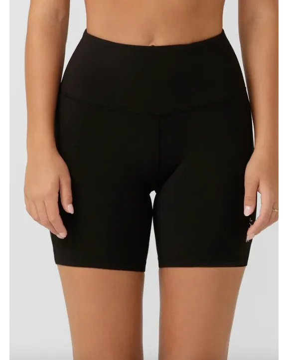Lorna Jane Lotus No Chafe 12cm Bike Shorts - Black