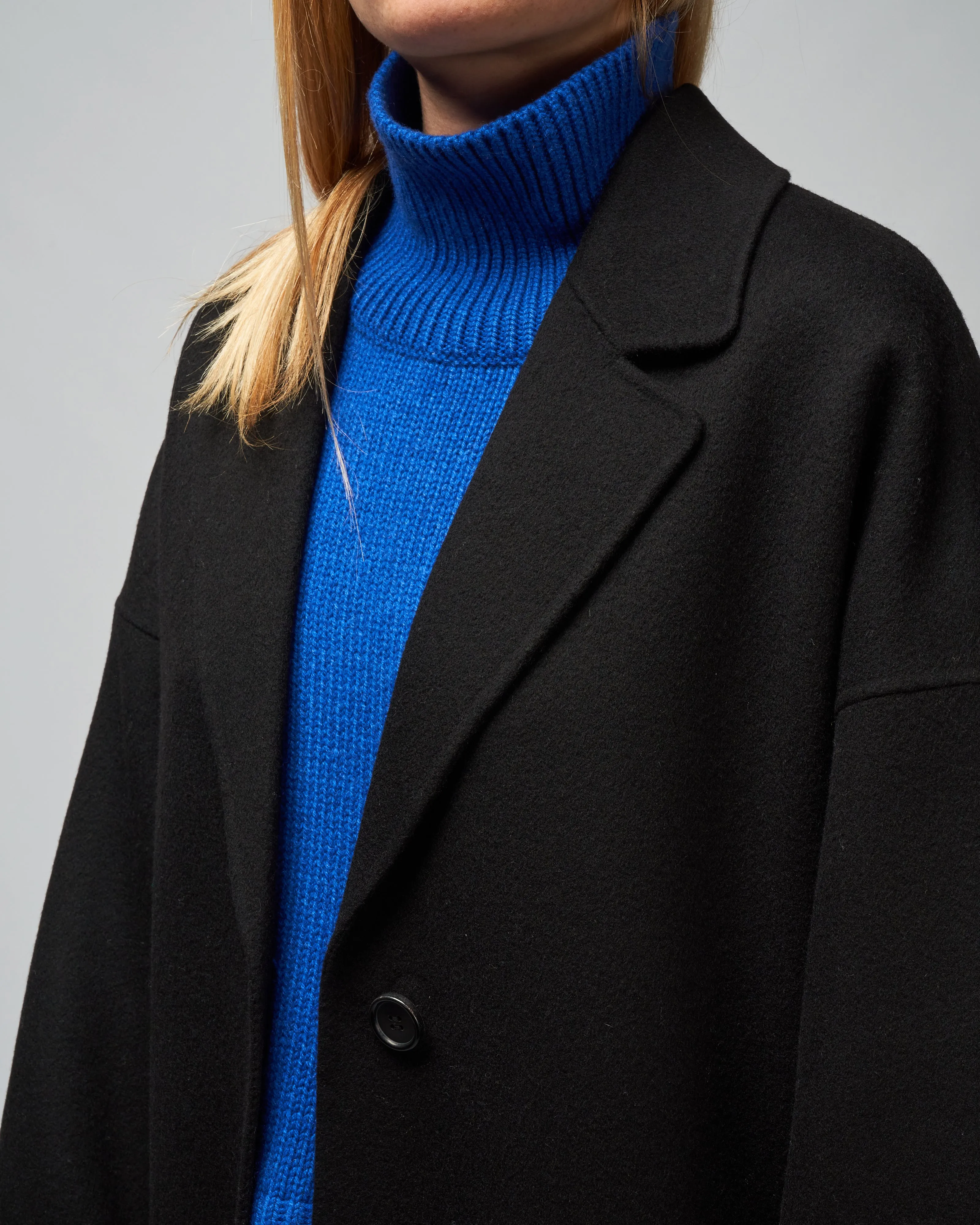 lucrezia coat - black