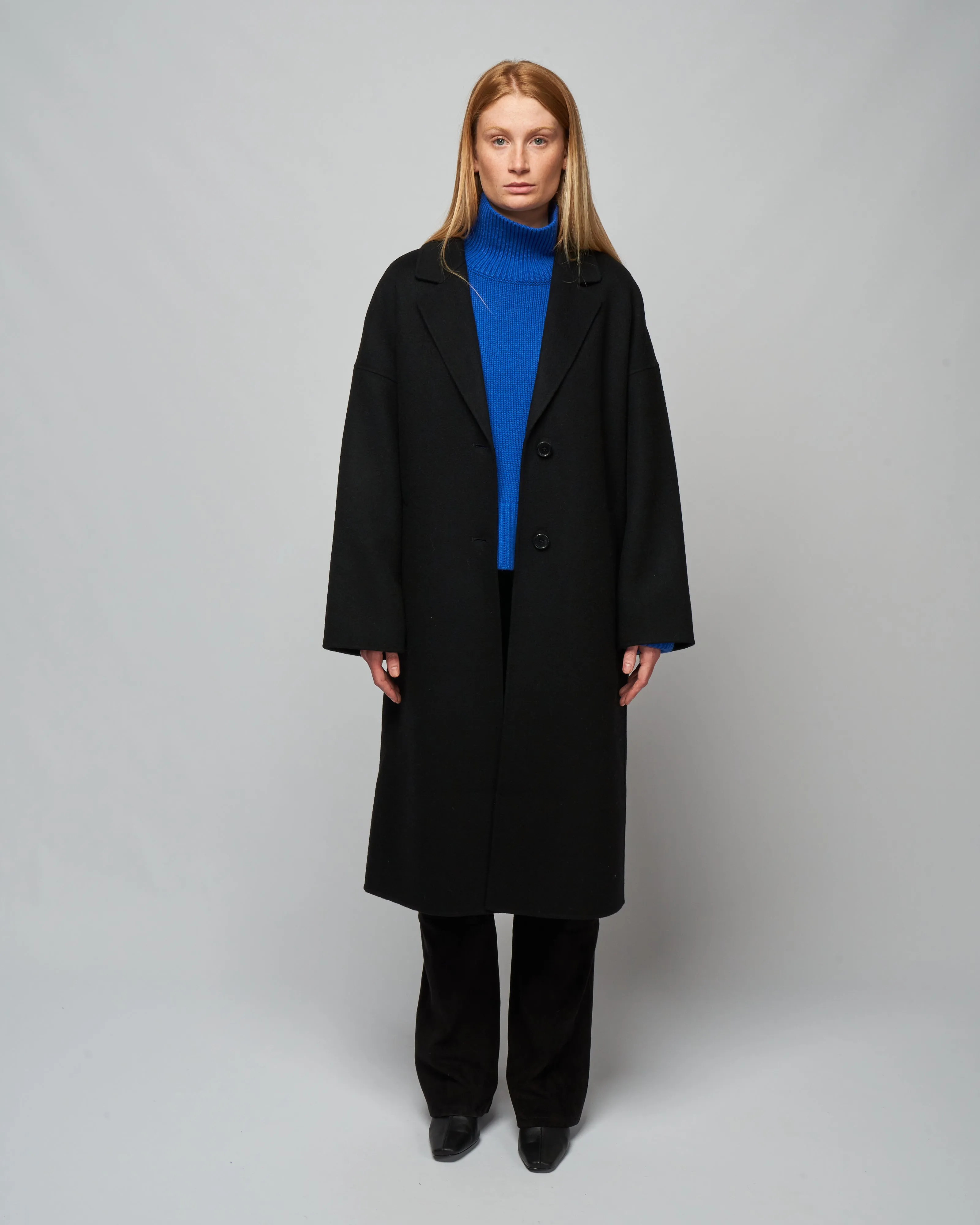 lucrezia coat - black