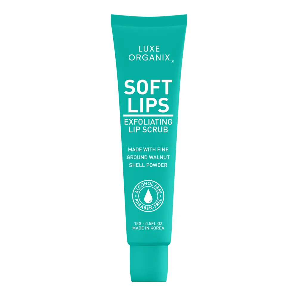 Luxe Organix Soft Lips Lip Exfoliating Scrub 15g