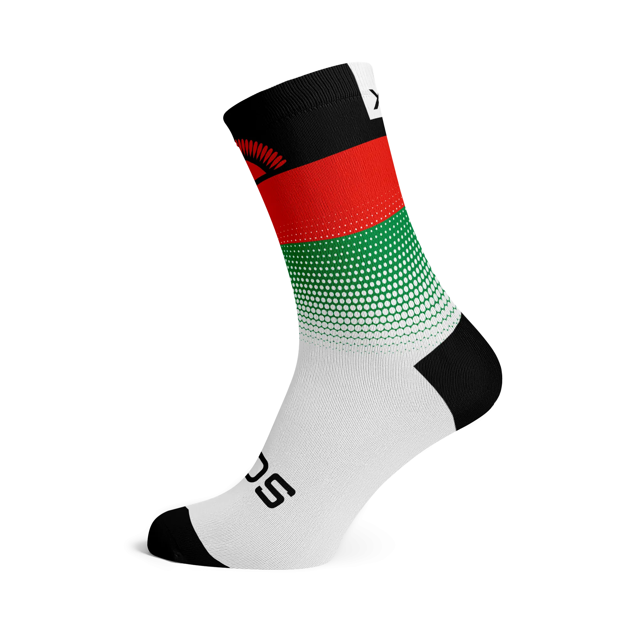 Malawi Flag Socks