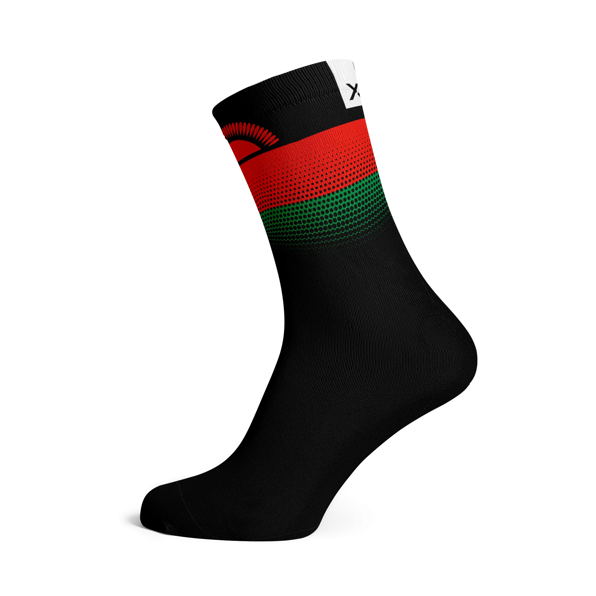 Malawi Flag Socks