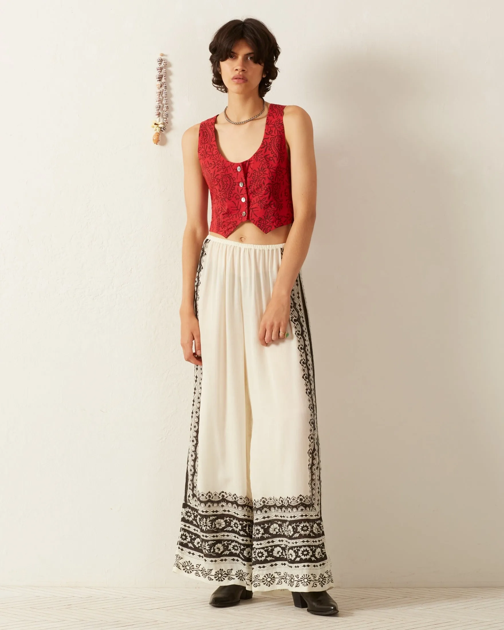 Margie Noir Riviera Pant