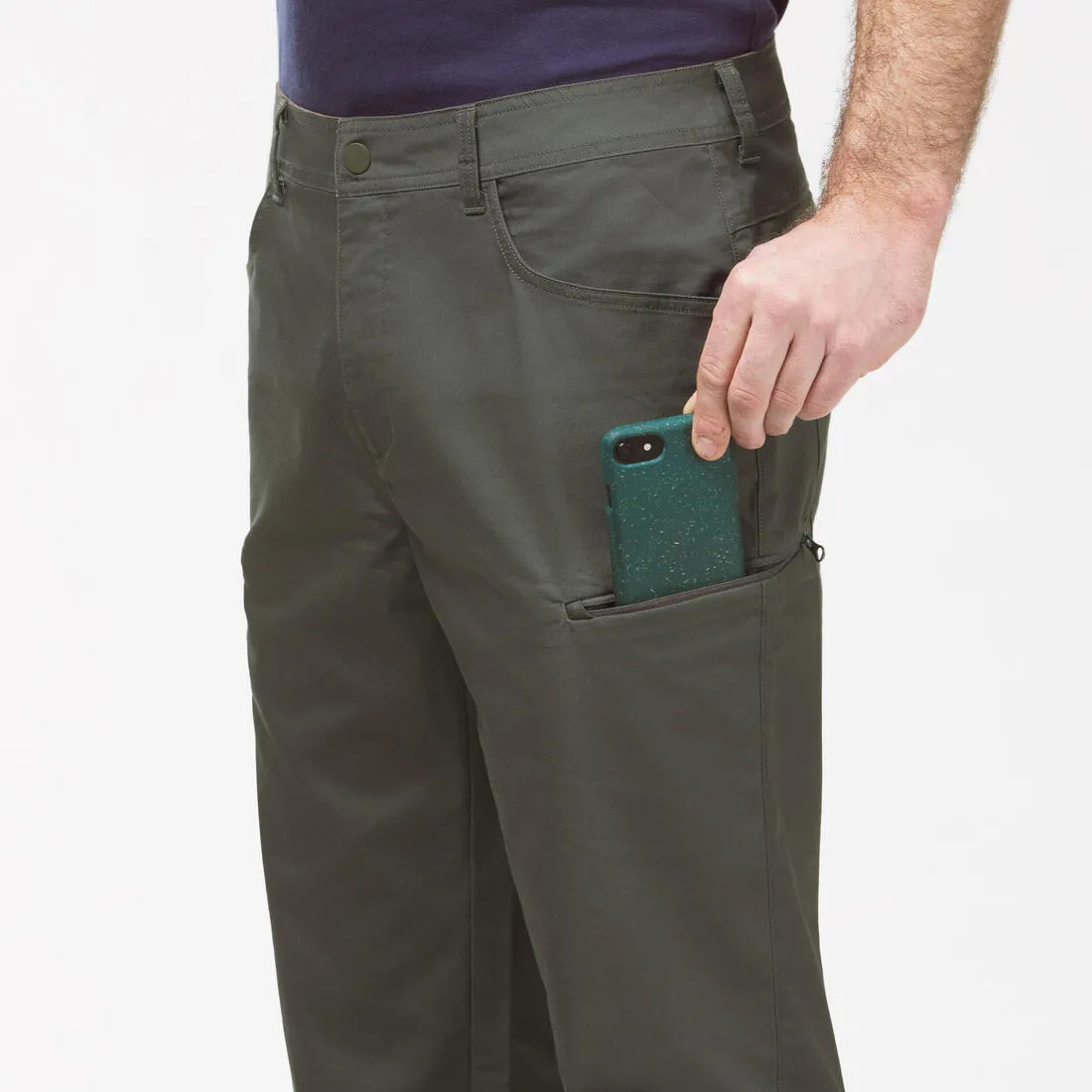 Men's NH500 Regular off-road hiking trousers