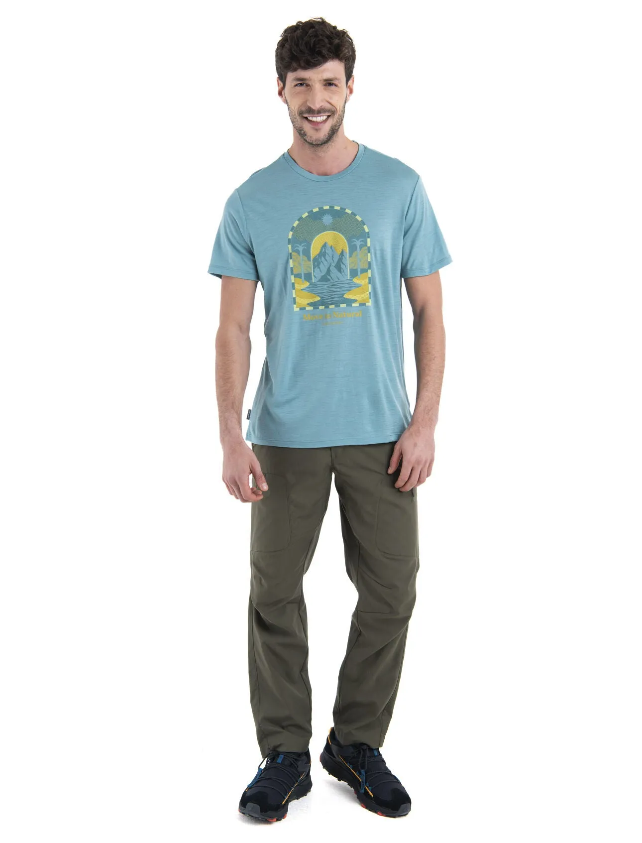 Merino 150 Tech Lite III T-Shirt Mountain Gateway (Men's) - IB0A56WX - Past Season