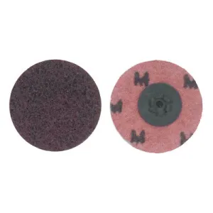 Merit Abrasives PowerLock Buffing Discs-Type I, 2", Medium, 08834166280