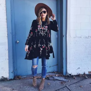 Midnight Garden Dress
