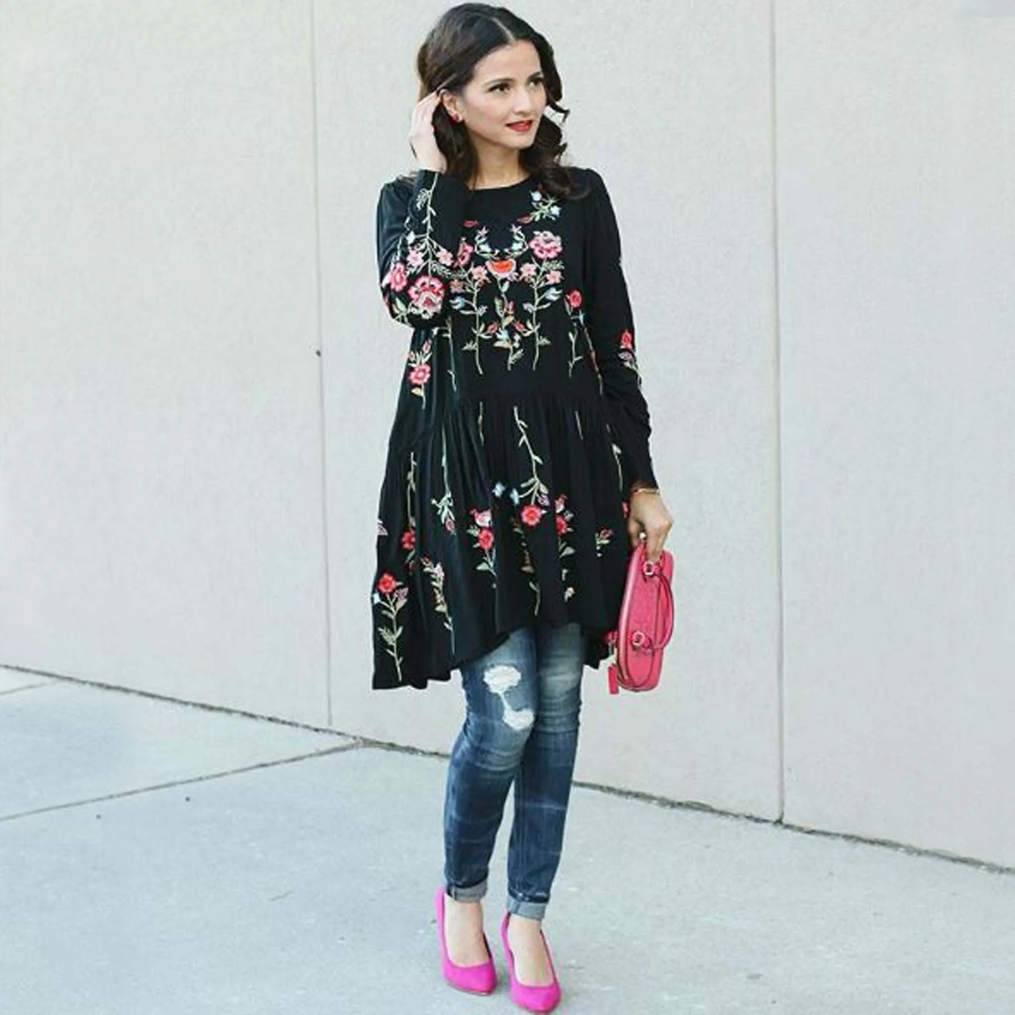 Midnight Garden Dress