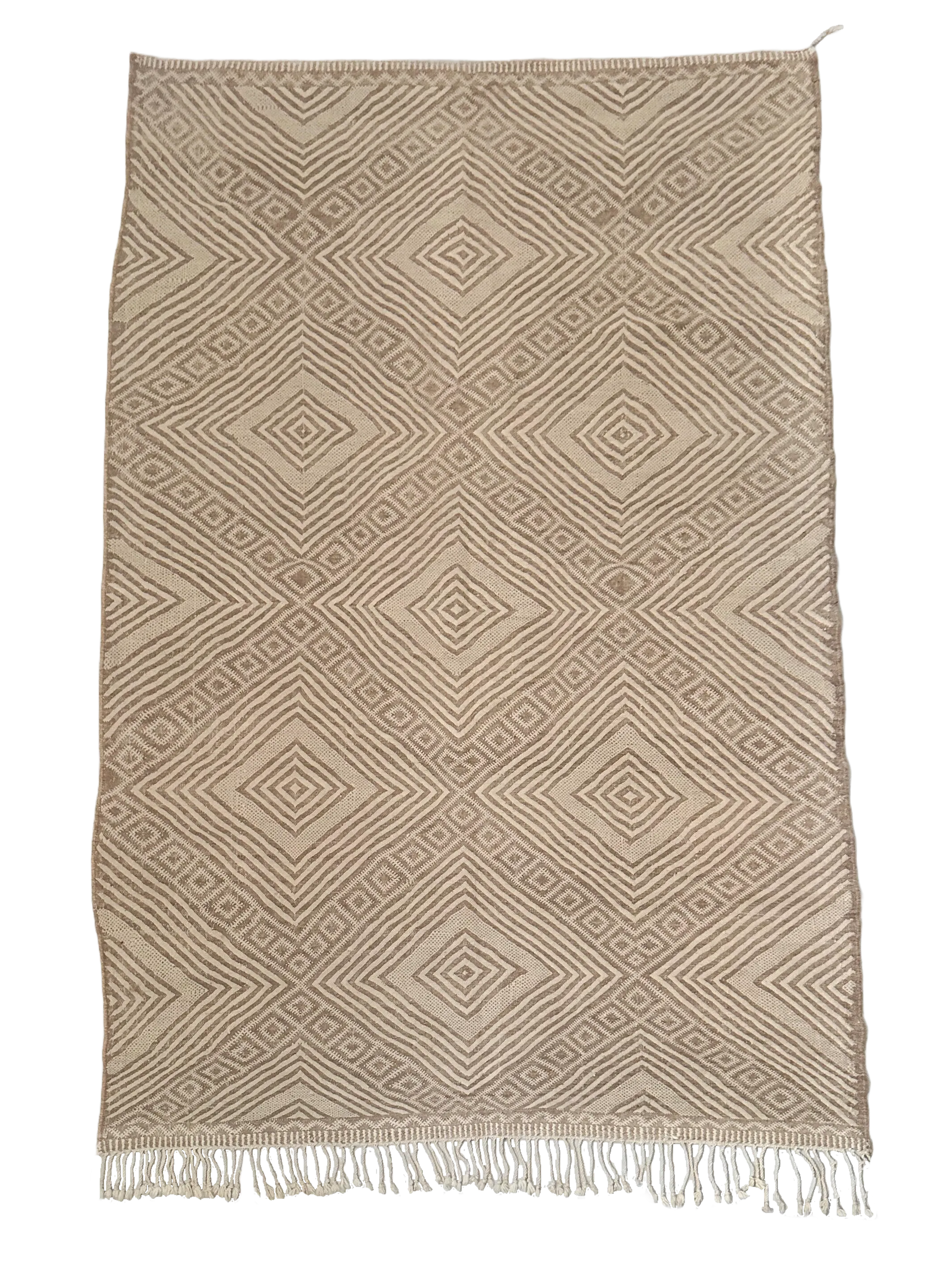 M'rirt's Warm Grey Flatweave