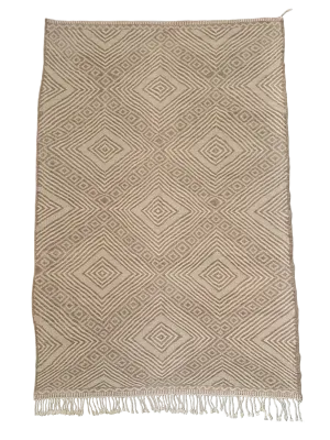 M'rirt's Warm Grey Flatweave