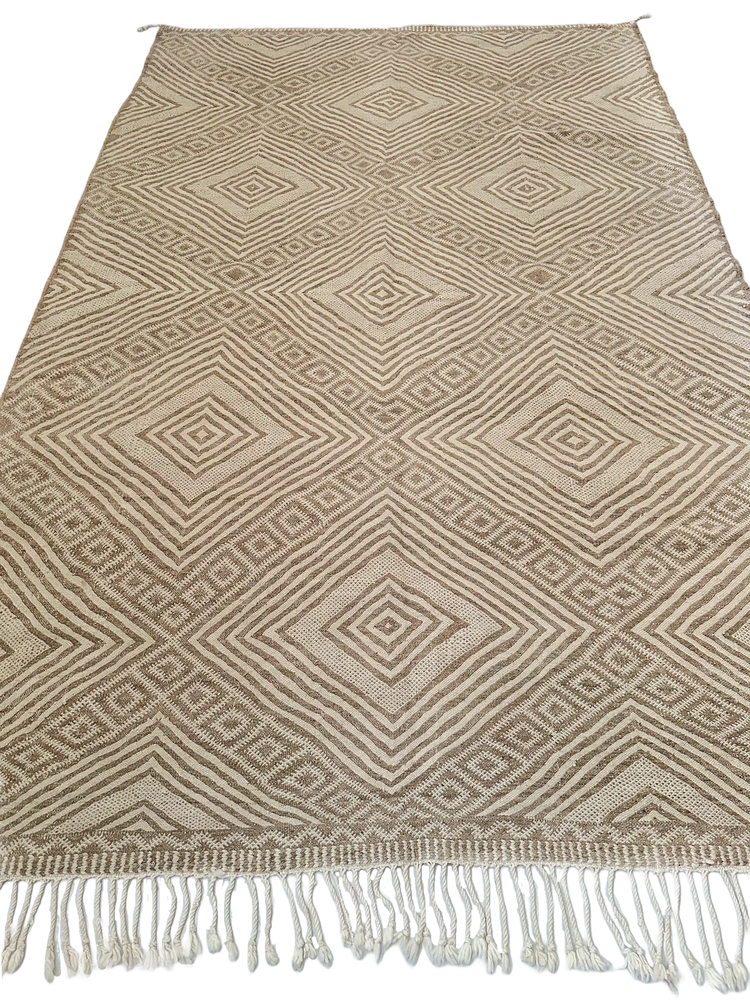 M'rirt's Warm Grey Flatweave